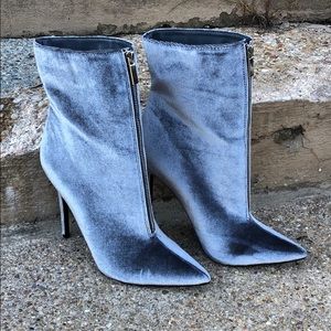 Grey booties